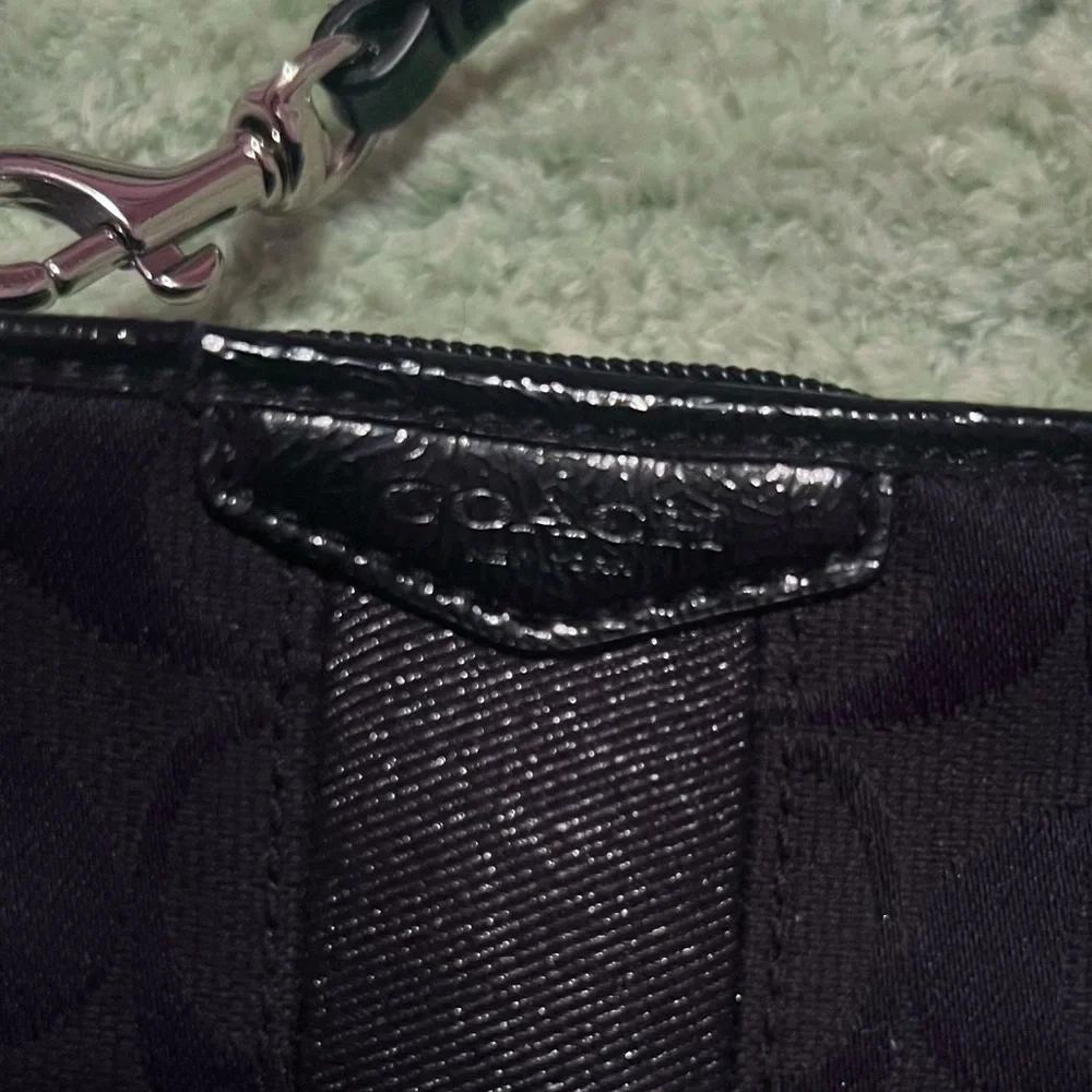 ⭐️NEW⭐️ COACH Signature Jacquard Wristlet